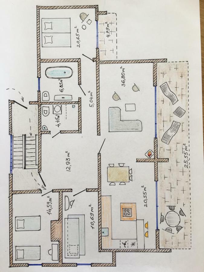 Apartment Am Kupferhammer Pforzheim Eksteriør billede